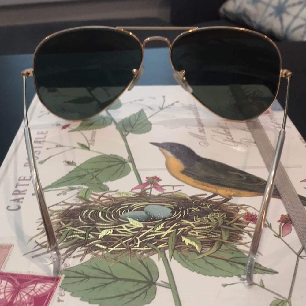 Gold Aviator Ray-Ban - Picture 2 of 3